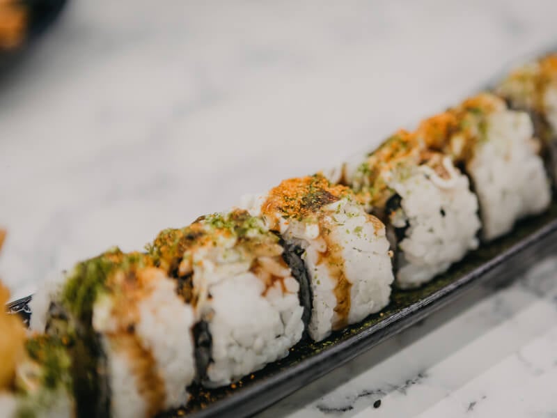 Sushi making